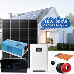 Systèmes solaires photovoltaïques 5000 watts 3000 watts 10 kW 20 kW Générateur solaire Système d'énergie solaire pour la maison SUPSRSAFE - Product Image 1