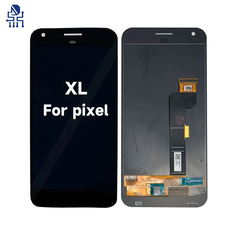 100% telah diuji monitor LCD Google Pixel XL dan rakitan digitizer layar sentuh dan penggantian belum ada ulasan