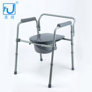 Asiento de inodoro Shunkangda CA618 de aleación de aluminio portátil para personas mayores y mujeres embarazadas, equipo de seguridad antideslizante para el baño - Product Image 1