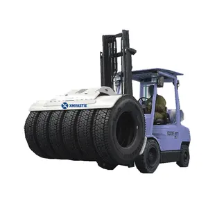 Tyre Clamp With Rotation Forklift Truck Attachment Material Tyres Handling Equipments