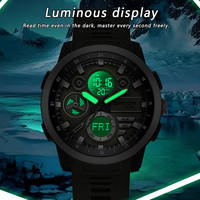 Reloj Digital SANDA 3379, Nuevo, Resistente al Agua, Multifuncional, Deportivo, para Estudiantes, Electrónico, de Pulsera, Venta Caliente, Comercio Exterior