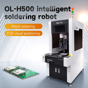 Custom Configuration PCB Board <strong>Solder</strong> Robot Dip Strips Spot Welding Five Axis <strong>Automatic</strong> <strong>Wave</strong> Soldering <strong>Machine</strong> - Product Image 4