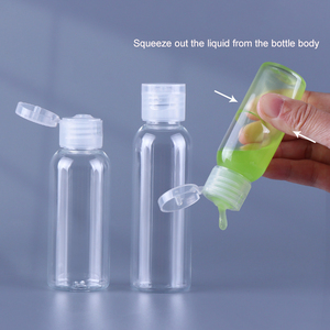 Chai nhựa PET trong suốt, dung tích 10ml 15ml 20ml 25ml <span class=keywords><strong>30ml</strong></span> <span class=keywords><strong>50ml</strong></span> 60ml <span class=keywords><strong>100ml</strong></span> 120ml, dùng đựng sữa dưỡng thể, dầu dưỡng tóc, có nắp bật. - Product Image 4