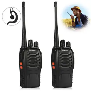 Articles les moins chers Baofeng BF 888S ht talkie-walkie UHF émetteur-récepteur 5W CTCSS longue portée portable bidirectionnel jambon Radio talkie-walkie