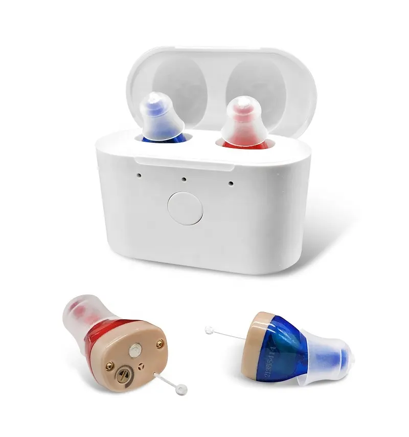 Новые продукты, мини-слуховой аппарат CIC для страшного слуха, перезаряжаемый слуховой аппарат