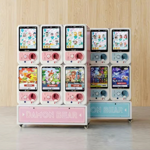 Distributeur automatique de capsules Gacha à monnayeur, économique, pour jouets, bonbons et figurines <span class=keywords><strong>manga</strong></span> japonaises, machine à cadeaux électronique - Product Image 1
