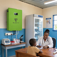Sistema de Respaldo de Energía para el Hogar BLUETTI Home Star 5 de 5KWh y 3KW, Fuera de la Red, con Generador de Entrada Solar de Alto Voltaje de 4300W