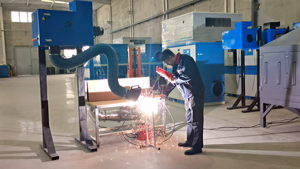 Công Nghiệp Treo Tường bụi khai thác Hose/Hàn fume Lọc/Làm sạch fume khai thác cánh tay - Product Image 6