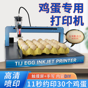 Imprimante jet d'encre pour œufs Tj XY110, impression bidirectionnelle entièrement automatique pour le marquage des œufs - Product Image 4