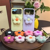 Nouveau design magnétique floral - Support de bureau rétractable à adsorption magnétique ultra-forte compatible