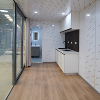 Conteneur mobile de 40 pieds, Cabine Apple, Ferme préfabriquée, Pod de bureau modulaire, Appartement conteneur mobile, Unité de bureau mobile pour centre commercial, VR