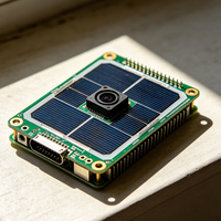 Carte PCBA de caméra solaire à faible consommation d'énergie, compatible 4G WiFi, pour caméra de sécurité extérieure, assemblage de PCB, fourniture directe d'usine