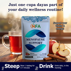 Té Detox para la Menopausia, Bolsitas de Té con Rooibos, Matcha y Raíz de Regaliz, para un Metabolismo Saludable con Dieta y Ejercicio - Product Image 3