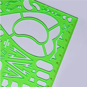 Plantilla de Medición DF XC 81 en cm Verticalmente para una Marcación Precisa de Latitud y Longitud - Product Image 3