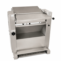 Nouvelle machine à trancher la viande et à éviscérer le porc automatique en acier inoxydable chinois 220V, épaisseur réglable