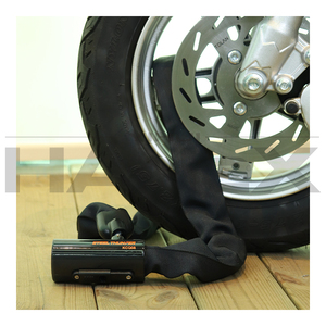 Chaîne d'alarme de sécurité <span class=keywords><strong>antivol</strong></span> 120dB chaîne de verrouillage de vélo avec manchons pour la sécurité du <span class=keywords><strong>scooter</strong></span> et du vélo - Product Image 1