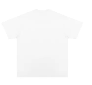 Hot Sale High Quality Heavyweight 95%Cotton, 5%Spandex <b>White</b> Classic Solid Color Oversized <b>Round</b> <b>Neck</b> <b>T</b> <b>Shirt</b> for Men - Product Image 4