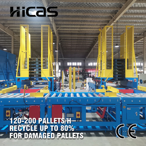 Línea de Reparación de Palés Verdes HICAS SF5000, 80% de Recuperación para Negocios de Alquiler de Palés, Logística y Reciclaje - Product Image 2
