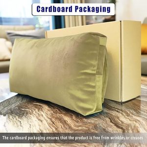 Coussin de tête inclinable personnalisé avec housse en velours pour le soutien du cou et le soulagement de la douleur, coussin antidérapant pour la maison et les voyages - Product Image 2