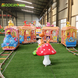 รถไฟรางช้างในร่ม/กลางแจ้ง โครงสร้างเหล็ก สำหรับสวนสนุกและห้างสรรพสินค้า - Product Image 3