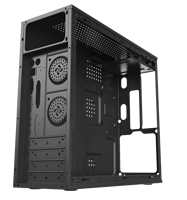Boîtier d'ordinateur robuste en métal ATX en gros, mini ITX, fin, avec poignée, boîtier d'ordinateur à cadre ouvert