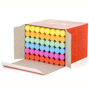 Vente en gros 100 pièces bon marché craie sans poussière école étudiant <span class=keywords><strong>enseignant</strong></span> fournitures de bureau craie colorée couleur blanche craie - Product Image 6