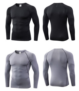 <strong>Custom</strong> T-shirt Plus Size Gym Wear Workout Tracksuit Clothes <strong>Compression</strong> Sports Wear Bodybuilding Men <strong>Compression</strong> Shirt Men Gym - Product Image 5