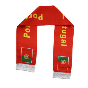Новый продукт, характерные шарфы Portngal для фанатов и последователей, Клубные шарфы с флагом на заказ - Product Image 4