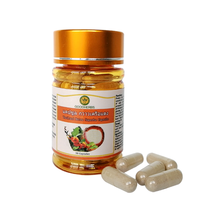Capsules d'Epimedium 100% naturelles à base de plantes pour la vitalité sexuelle masculine, l'extrait pour la fertilité et le soutien immunitaire chez l'adulte, 30 comprimés/flacon