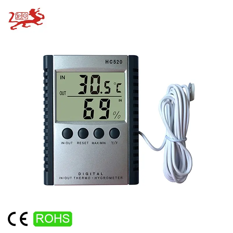 HC520 Indoor Outdoor Household Digital Thermometer Home Use Electronic Thermometer