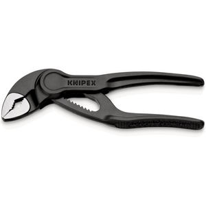 คีมปั๊มน้ำ KNIPEX 87 00 100 BK Cobra XS ผิวหยาบ พิมพ์ลายสีเทา 100 มม. - Product Image 1