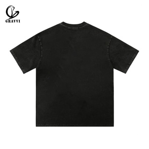 Camiseta Gráfica Personalizada de Streetwear para Hombre, Estilo Oversize Vintage Punk, Estampado Hip Hop Grunge, Algodón Lavado, Top Casual de Verano - Product Image 2
