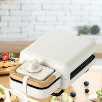 Machine à sandwich 3 en 1 Presse Panini Grille-pain 750W Parfait pour Sandwiches Grill Gaufrier avec 3 Plaques Antiadhésives Amovibles