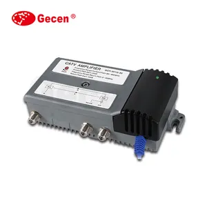 高输出电平增益可调的Gecen低噪声系数室内ctv信号放大器
