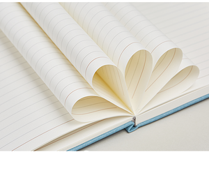 Agenda A5 en cuir PU rigide, avec clip pour stylo intégré et papier ligné épais - Product Image 3