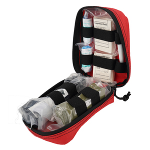FIRSTAR Trousse de premiers secours <span class=keywords><strong>portable</strong></span> d'extérieur, kit de contrôle des saignements, sacs de sauvetage pour traumatismes d'urgence - Product Image 5