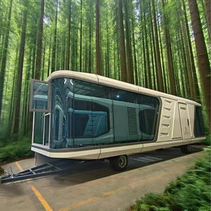 Capsule spatiale de camping, maison mobile, hôtel, deux chambres et un salon, décoration haut de gamme, résidence en conteneur, chambre capsule - Product Image 6