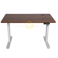 Mesa eléctrica portátil de altura ajustable, mesa de estudio para ordenador portátil, mesa de trabajo telescópica de pie