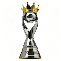 Trophée personnalisé en métal, figurine couronne, couronne dorée électroplaquée, sculpture torsadée argentée, décoration de bal, trophée d'honneur pour compétition