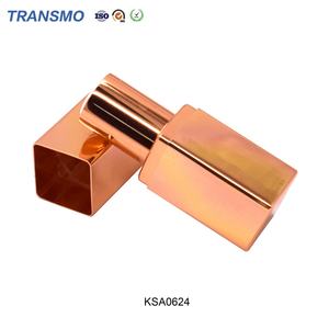 Tube de rouge à lèvres noir, flacon de baume à lèvres avec lumière, tubes de rouge à lèvres en plastique de luxe, tubes de rouge à lèvres noirs - Product Image 4