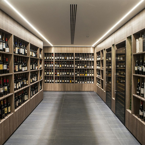 Mobile <span class=keywords><strong>Bar</strong></span> di Alta Gamma per Soggiorno, Angolo Whisky e Liquori, Stile Rustico, per Vino Rosso, Arredamento Casa - Product Image 5
