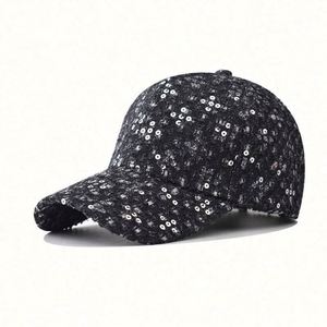 Gorras de Béisbol de Mezclilla Personalizadas al por Mayor con 6 Paneles, Lentejuelas y Estampado Puff, Estilo Deportivo y Formal, Fabricadas por BSCI - Product Image 6