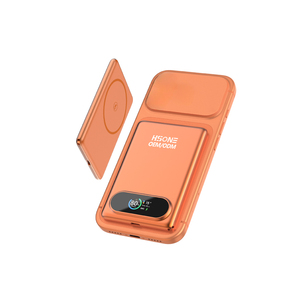 Banque d'alimentation magnétique en alliage d'aluminium LX27 avec écran LCD TFT, <span class=keywords><strong>chargeur</strong></span> sans fil rapide 15W avec aimant pour les utilisateurs soucieux de l'esthétique - Product Image 2