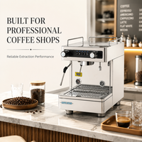 Máquina de Café Comercial, Máquina de Café Estilo Americano Más Vendida, Modelo Popular, Máquina de Café Semiautomática