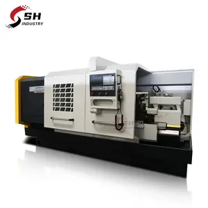 Full automatic pipe threading machine QK1322 heavy-duty flat CNC pipe threading fully automatic lathe offers great discounts