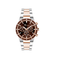 Reloj de moda para hombre Metro Force con movimiento de cuarzo Seiko, correa de aleación y esfera de cristal