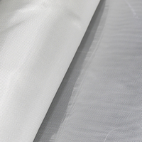 Tissu en fibre de verre tissé uni E-glass pour panneaux solaires 1.27m Tissu en fibre de verre 7628