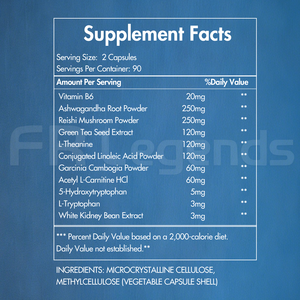 プライベートブランドプレミアム減量サプリメント食欲抑制代謝促進ナチュラルスリムカプセル - Product Image 4