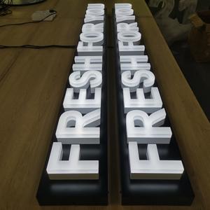 Buy Building-señal de letras iluminadas 3d para interiores y exteriores, señal de letras Led impermeables para exteriores - Product Image 5