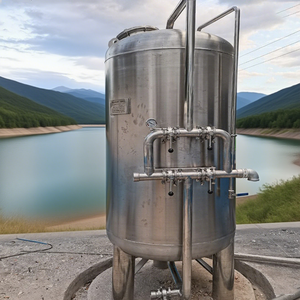 เครื่องกรองน้ำบริสุทธิ์แบบกด10T เครื่องทำน้ำบริสุทธิ์จากแม่น้ำ - Product Image 4